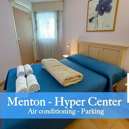 Blu Home 3 Pers Centrale Ac Wifi Menton Exterior foto